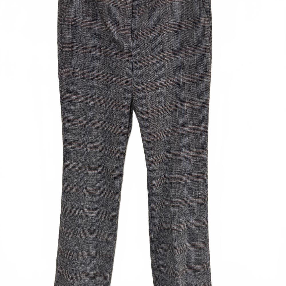 Ann Taylor Factory Gray Plaid Trousers